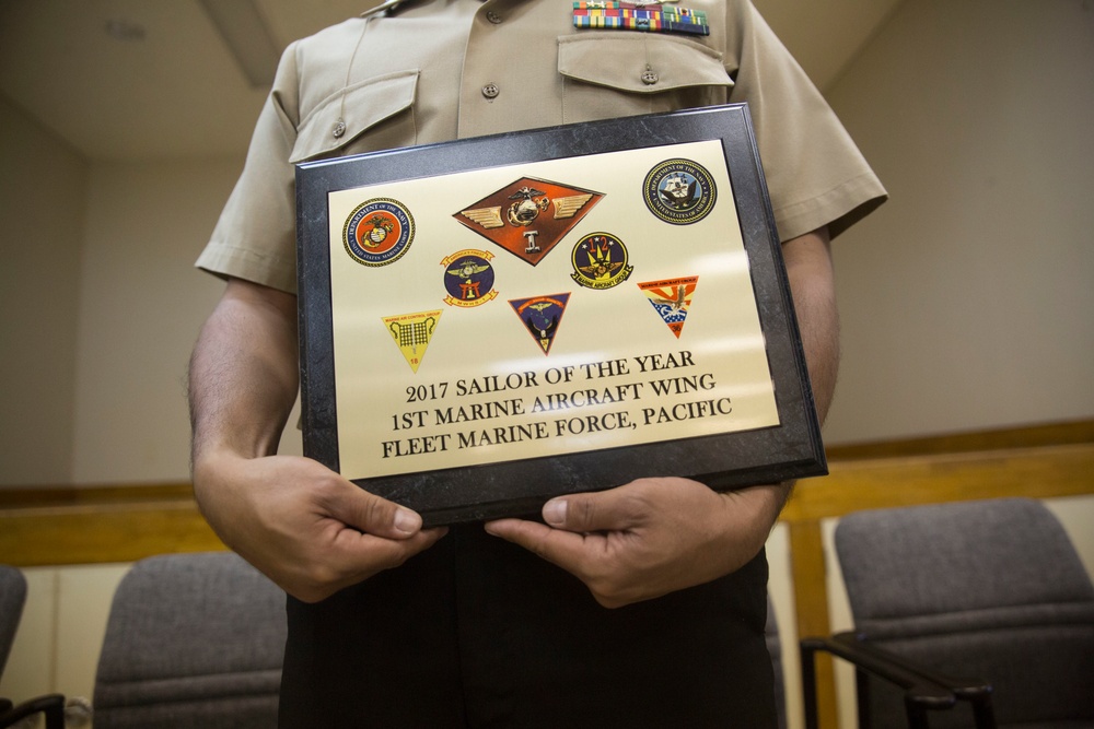 1st MAW CG awards this year's Sailor of the Year