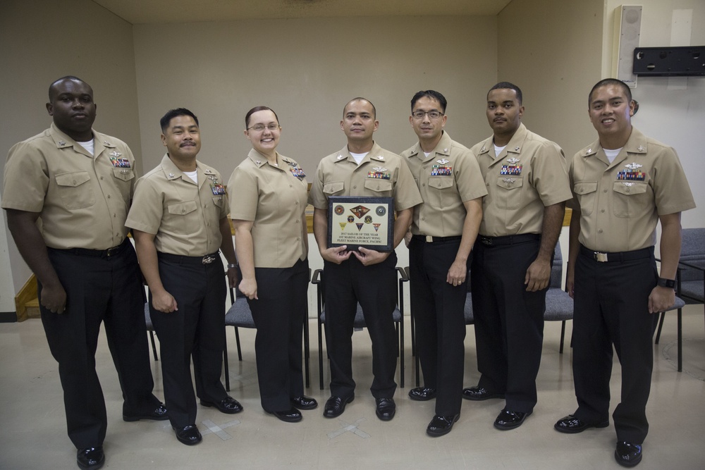 1st MAW CG awards this year's Sailor of the Year