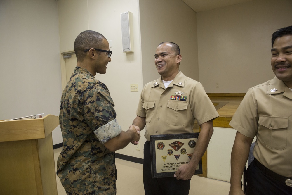 1st MAW CG awards this year's Sailor of the Year