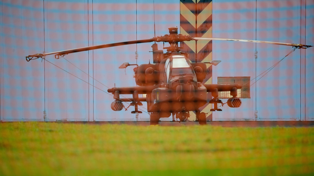 1ACB Helicopters Staged on Chievres Air Base Before Atlantic Resolve Rotation