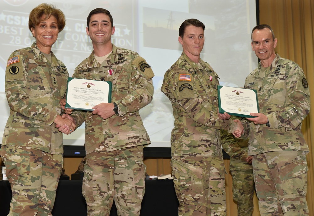 Ranger Medics win the 2017 Army’s Best Medic Competition