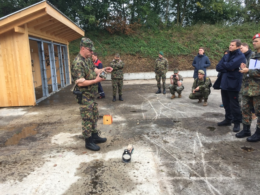 Multinational Students Learn of the Hazards of Explosives