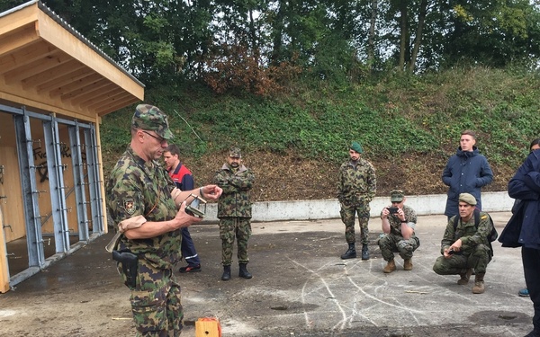 Multinational Students Learn of the Hazards of Explosives