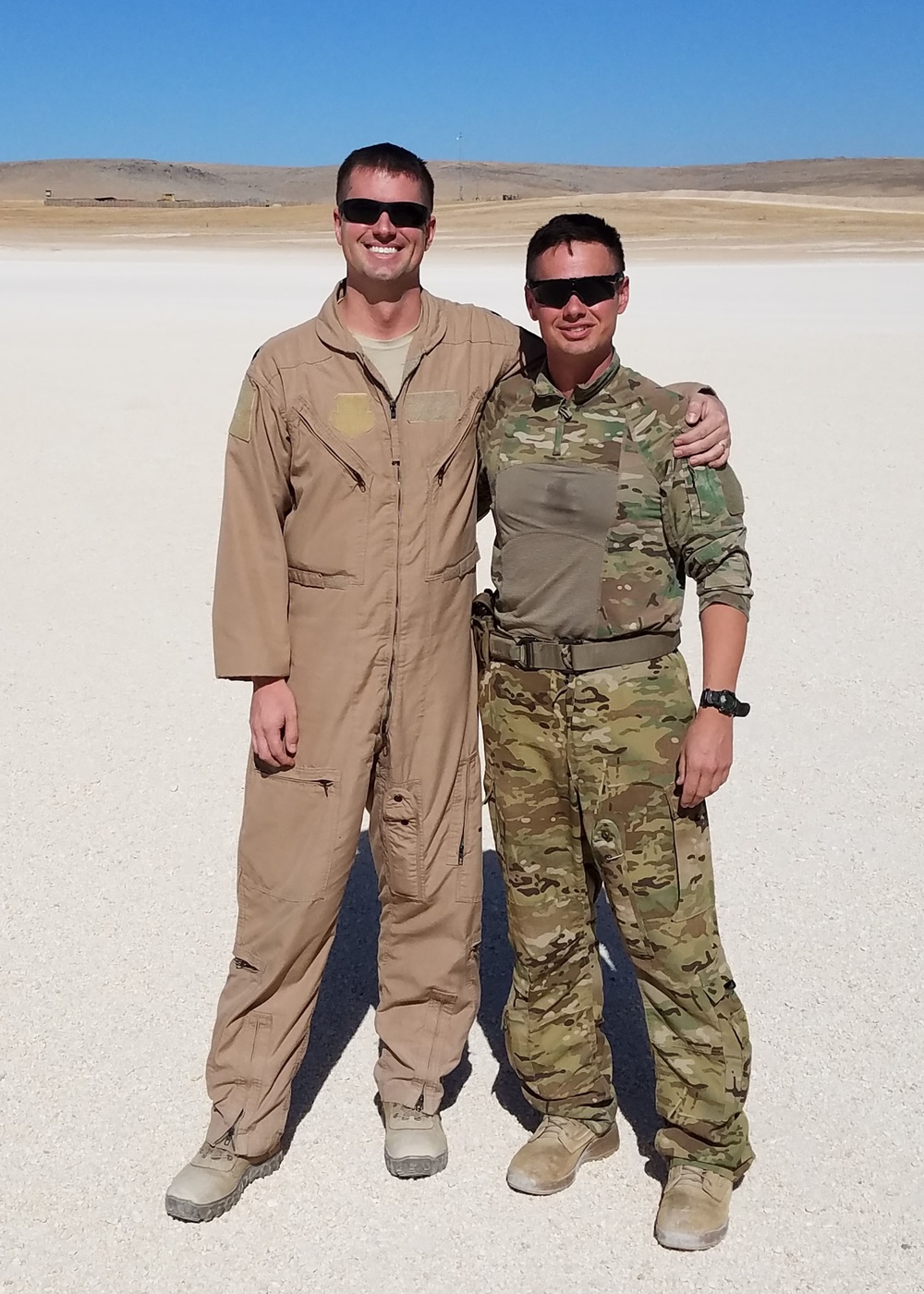 Brother’s in life, brother’s in-arms reunite downrange