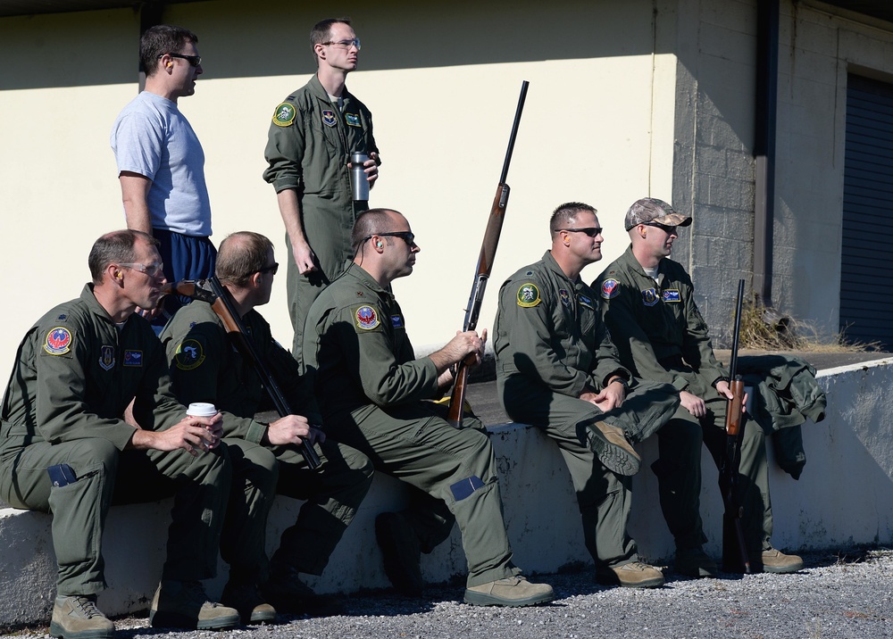 Columbus AFB pilots compete in turkey shoot competition