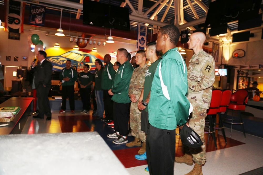 Fort McCoy recognizes Army Ten-Miler team with welcome home ceremony
