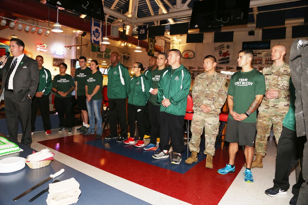 Fort McCoy recognizes Army Ten-Miler team with welcome home ceremony