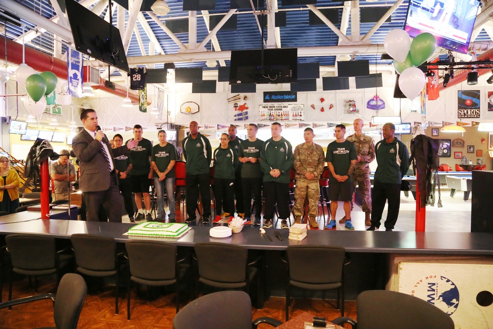 Fort McCoy recognizes Army Ten-Miler team with welcome home ceremony