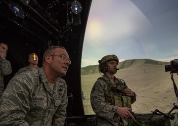 USAFE WPC introduces new domed simulator