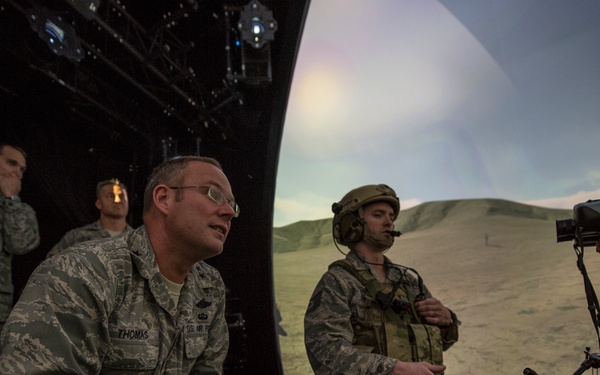 USAFE WPC introduces new domed simulator