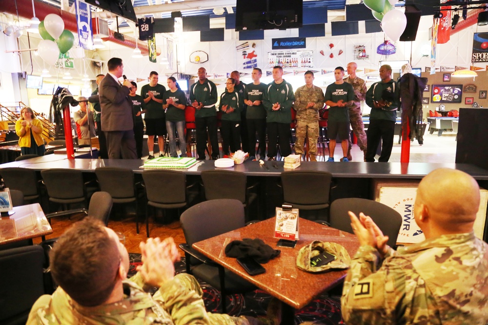 Fort McCoy recognizes Army Ten-Miler team with welcome home ceremony