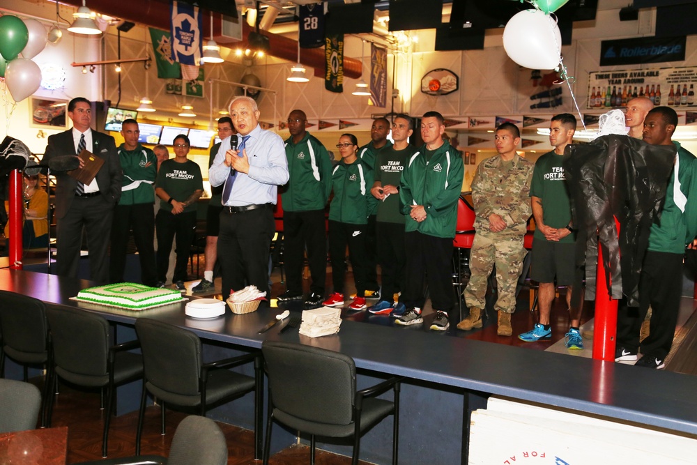 Fort McCoy recognizes Army Ten-Miler team with welcome home ceremony