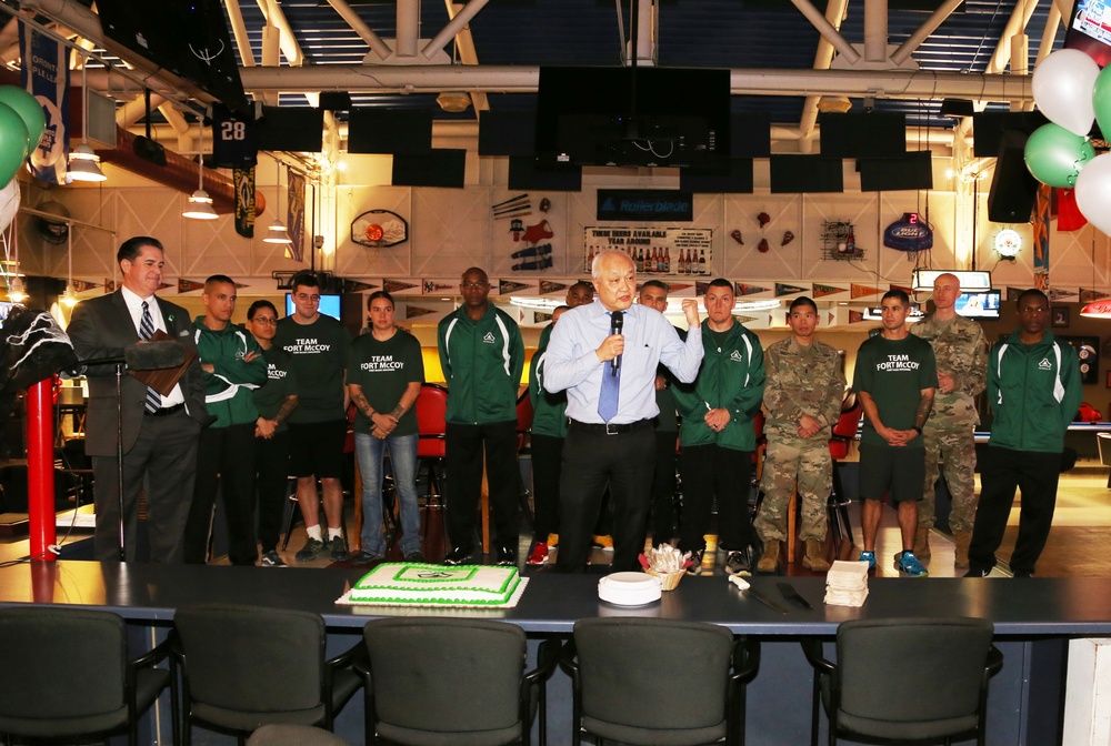 Fort McCoy recognizes Army Ten-Miler team with welcome home ceremony