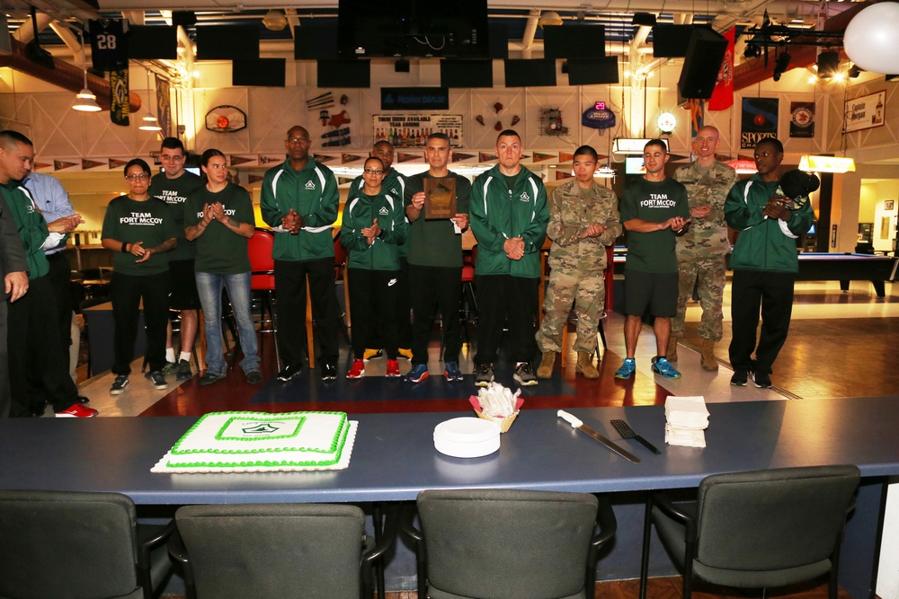 Fort McCoy recognizes Army Ten-Miler team with welcome home ceremony
