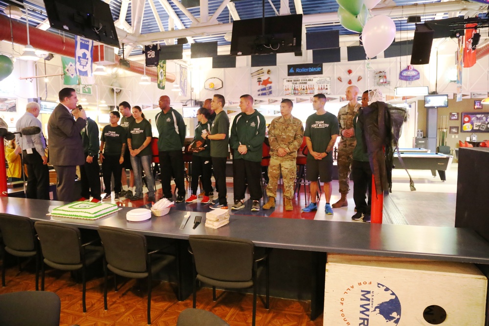 Fort McCoy recognizes Army Ten-Miler team with welcome home ceremony
