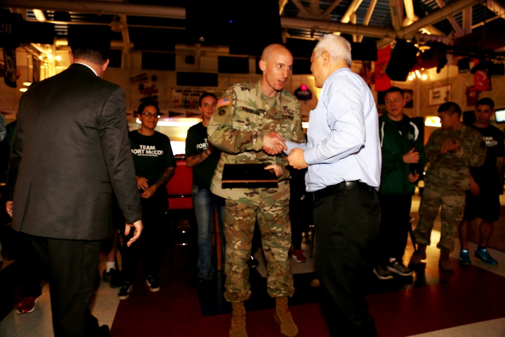 Fort McCoy recognizes Army Ten-Miler team with welcome home ceremony
