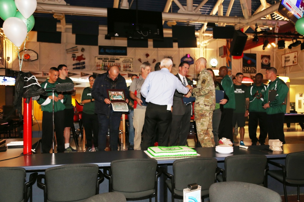 Fort McCoy recognizes Army Ten-Miler team with welcome home ceremony