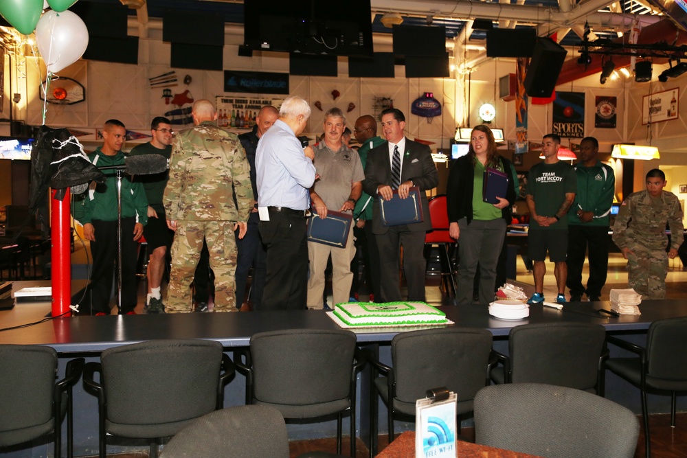 Fort McCoy recognizes Army Ten-Miler team with welcome home ceremony