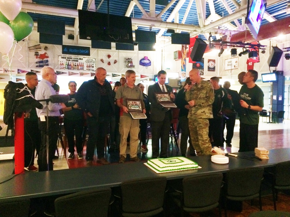 Fort McCoy recognizes Army Ten-Miler team with welcome home ceremony