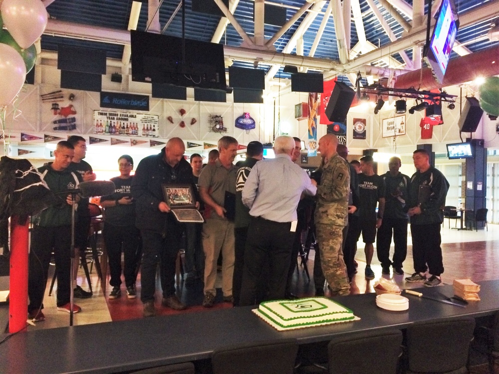 Fort McCoy recognizes Army Ten-Miler team with welcome home ceremony