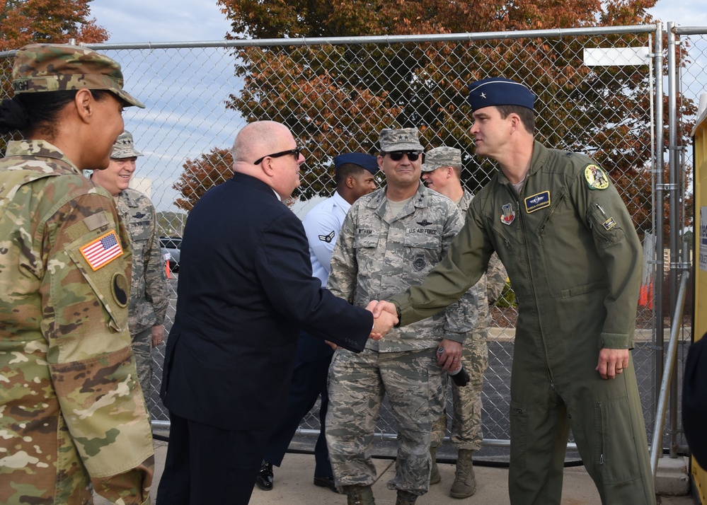 175th Cyberspace Operations Squadron Facility Groundbreaking Ceremony