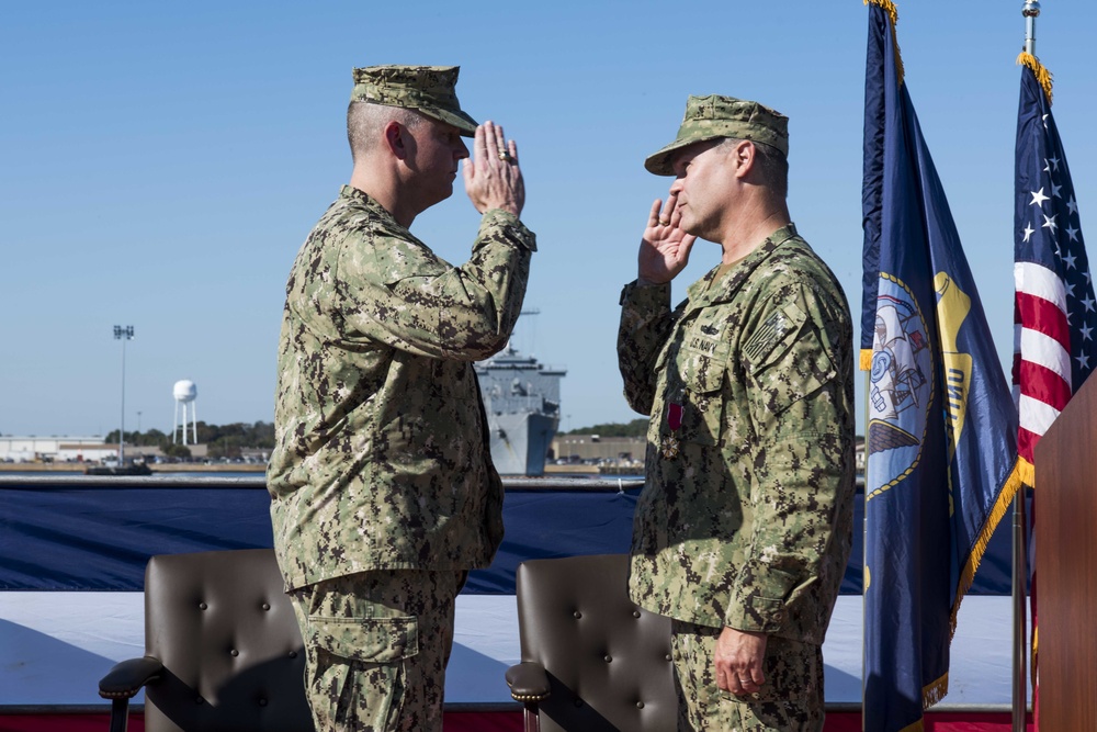 CRG 2 Holds Change of Command Ceremony