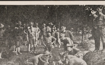 27th Division trained for World War 1 in South Carolina