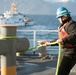 Coast Guard Cutter SPAR and Cutter Bailey Barco crews conduct tow exercise