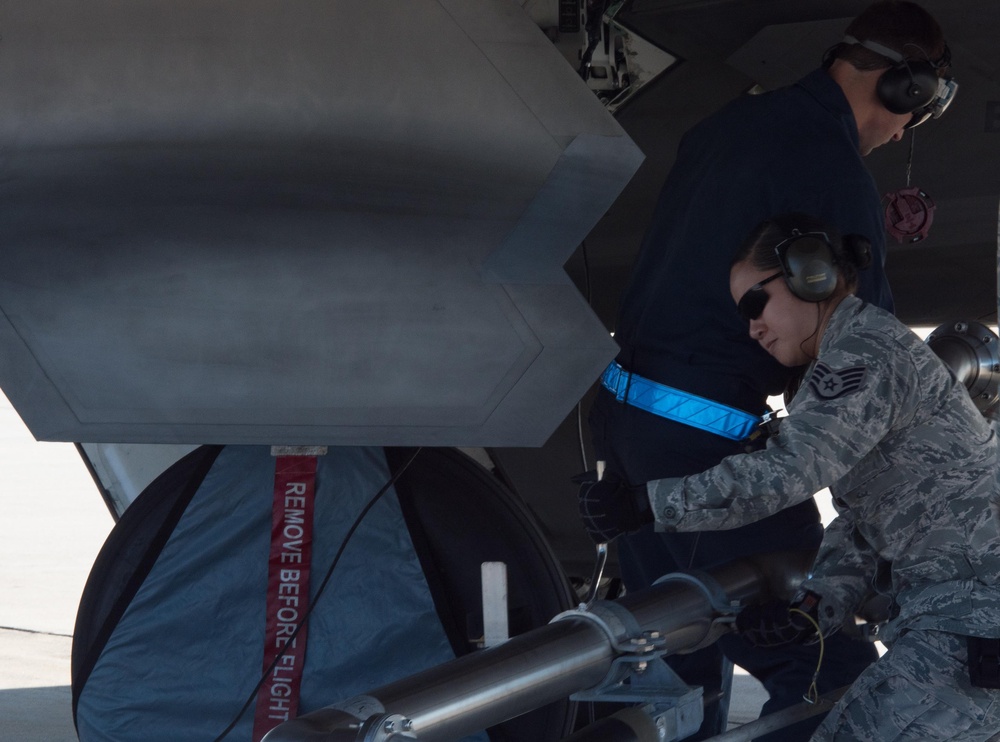 First to the fight: Hot pits deliver airpower faster