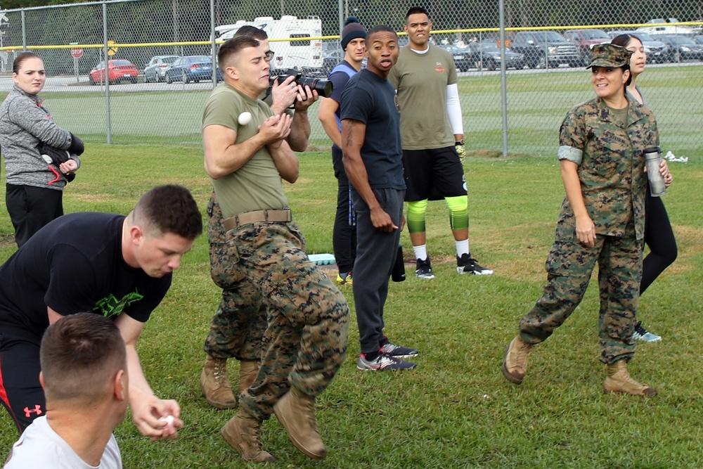 Cherry Point station squadrons battle for bragging rights