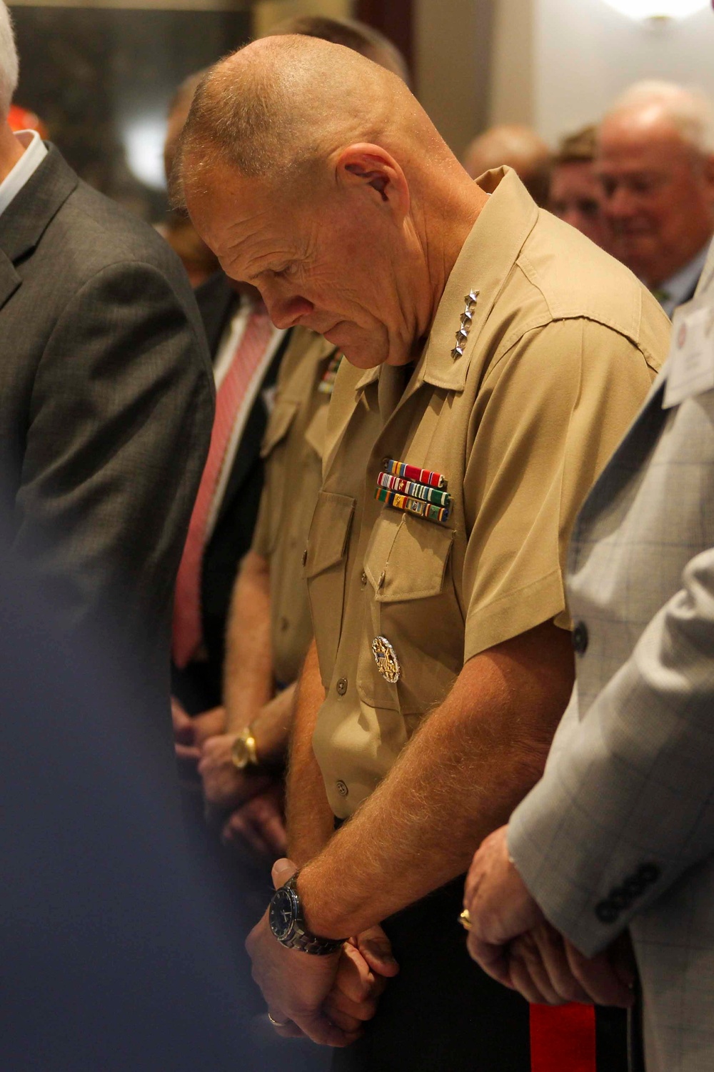 CMC Attends Macks Marines