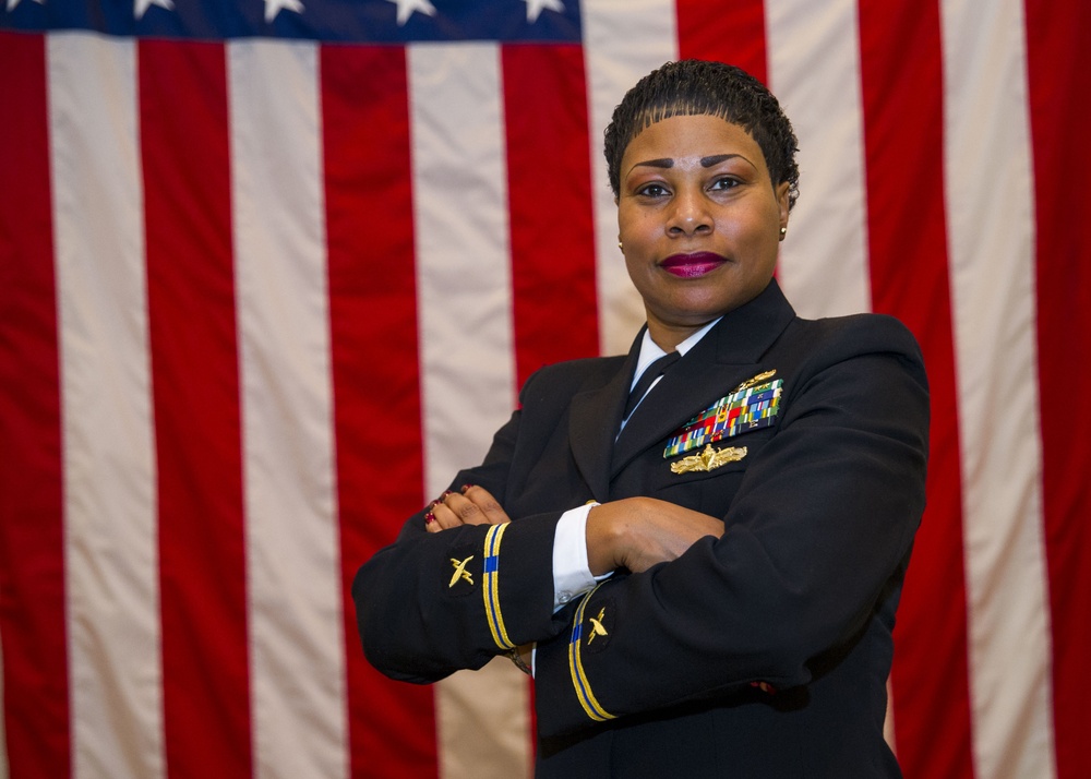 First African American Female promted to CWO-5 in th eInformation Warfare Community