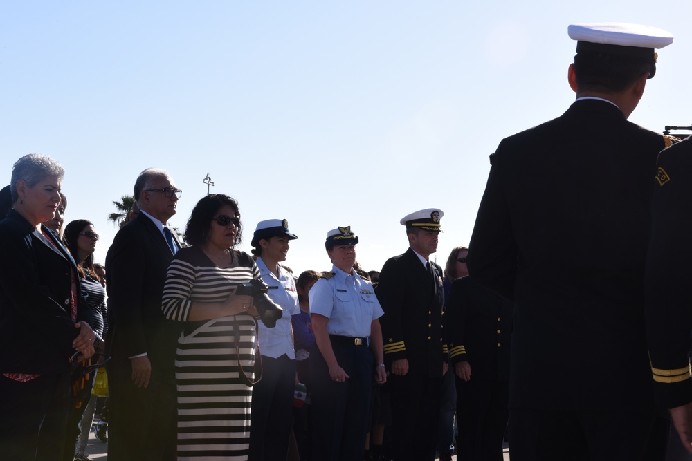 U.S. Coast Guard visits Mexican Navy tall ship