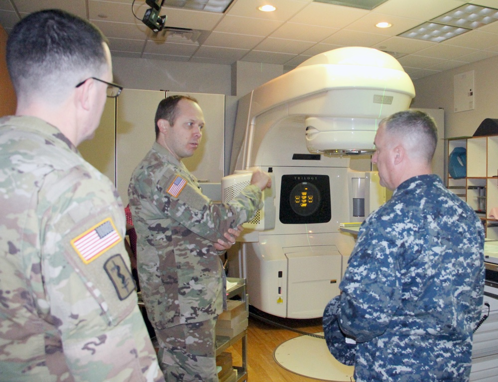 NHB commander tours Madigan, discuss partnership opportunities
