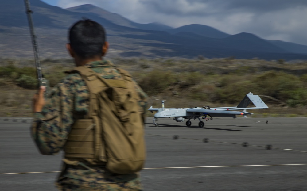 Marine Unmanned Aerial Vehicle Squadron 3 supports 2nd Battalion, 3rd Marines in Exercise Bougainville II