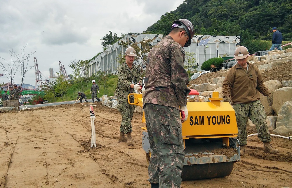 DET Chinhae 2017-2018 Deployment