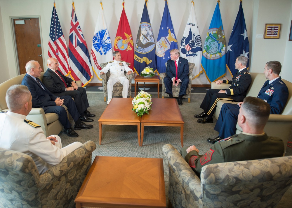 President Visits USPACOM