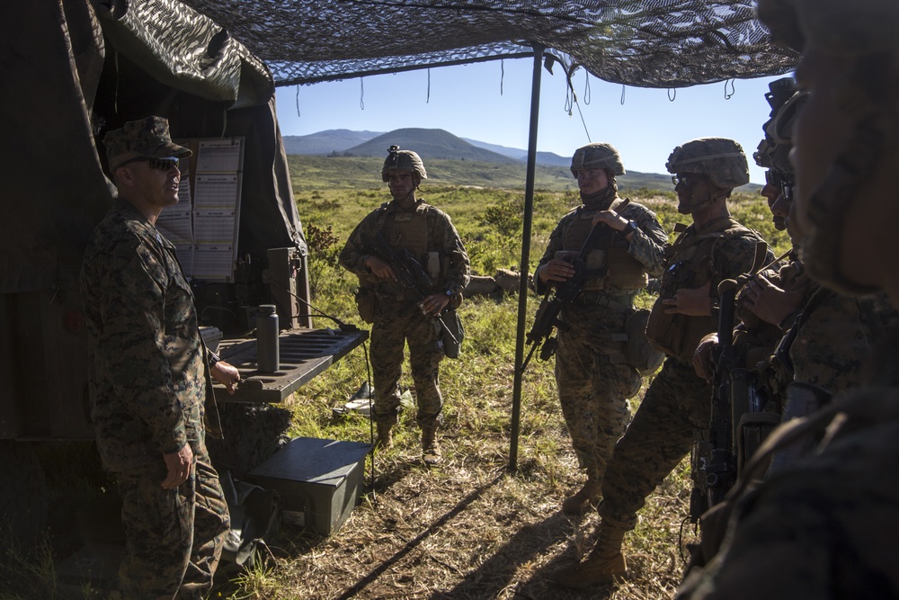 3rd Marine Regiment CO visits 2nd Battalion, 3rd Marines