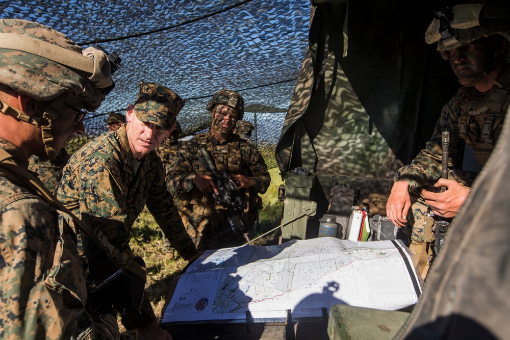 3rd Marine Regiment CO visits 2nd Battalion, 3rd Marines