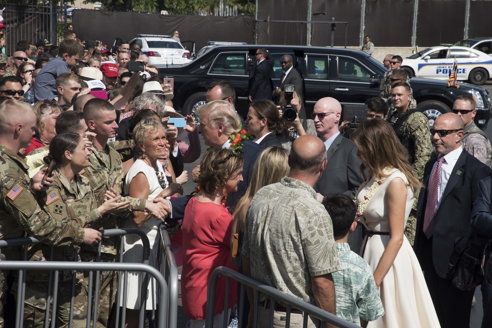 POTUS visits Joint Base Pearl Harbor-Hickam