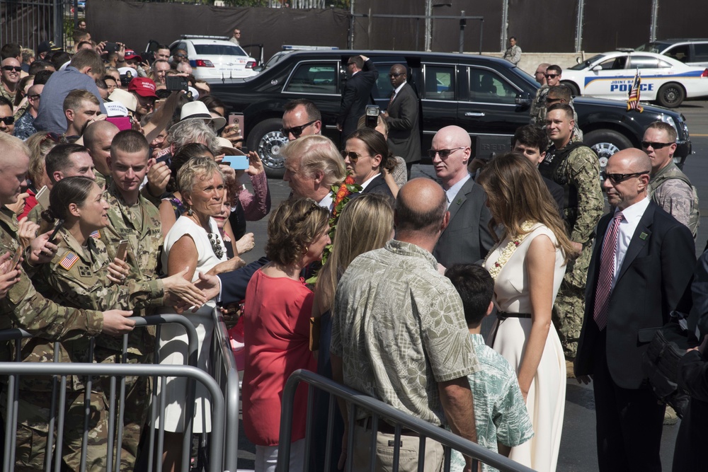 POTUS visits Joint Base Pearl Harbor-Hickam