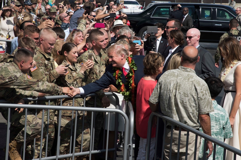 POTUS visits Joint Base Pearl Harbor-Hickam