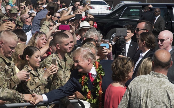 POTUS visits Joint Base Pearl Harbor-Hickam