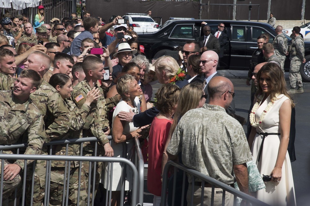 POTUS visits Joint Base Pearl Harbor-Hickam