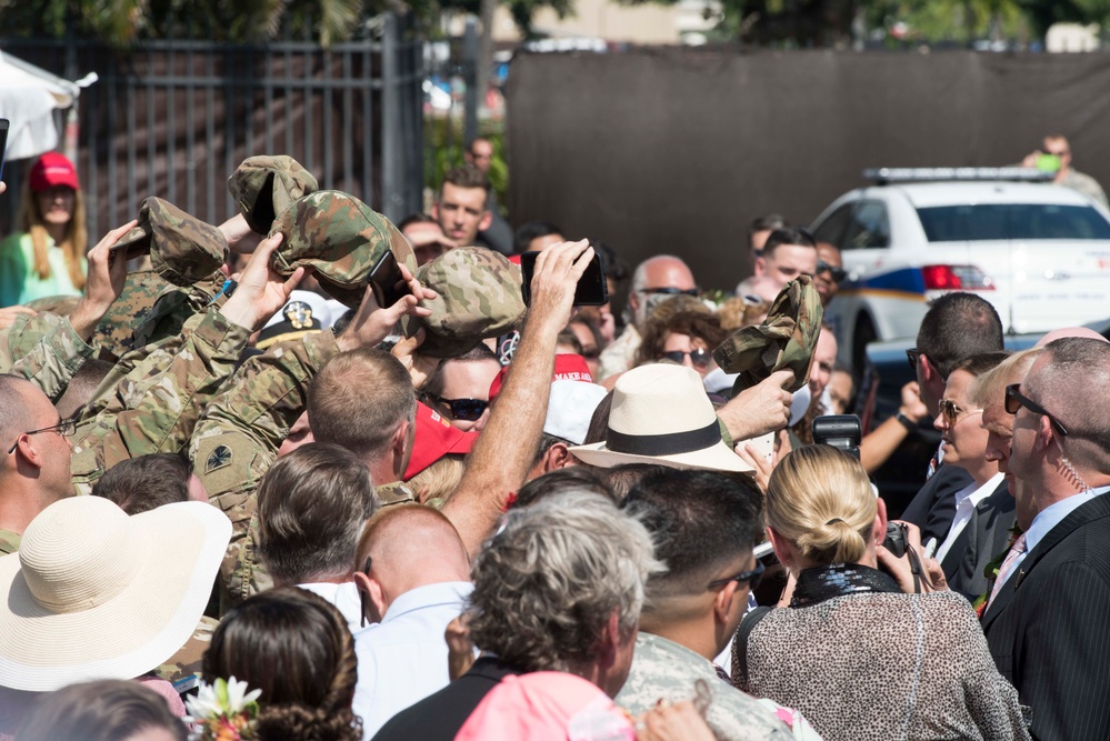 POTUS visits Joint Base Pearl Harbor-Hickam