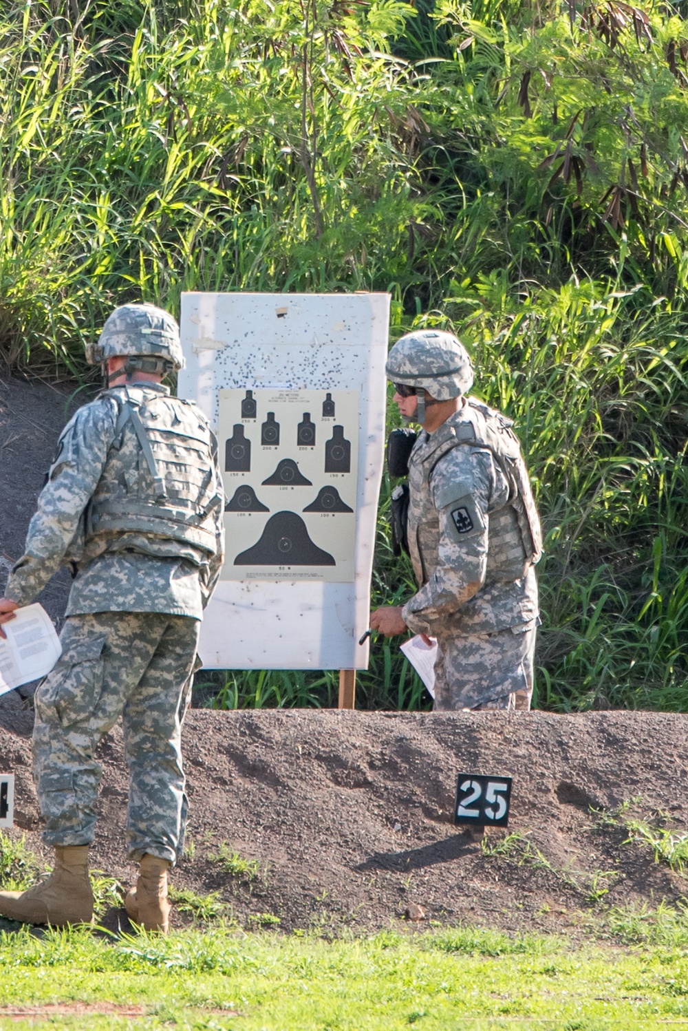 103rd Troop Command Conducts Individual Weapons Qualification