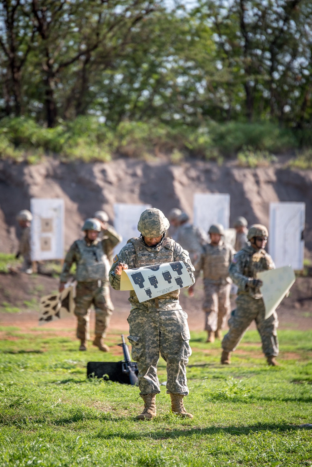 103rd Troop Command Conducts Individual Weapons Qualification