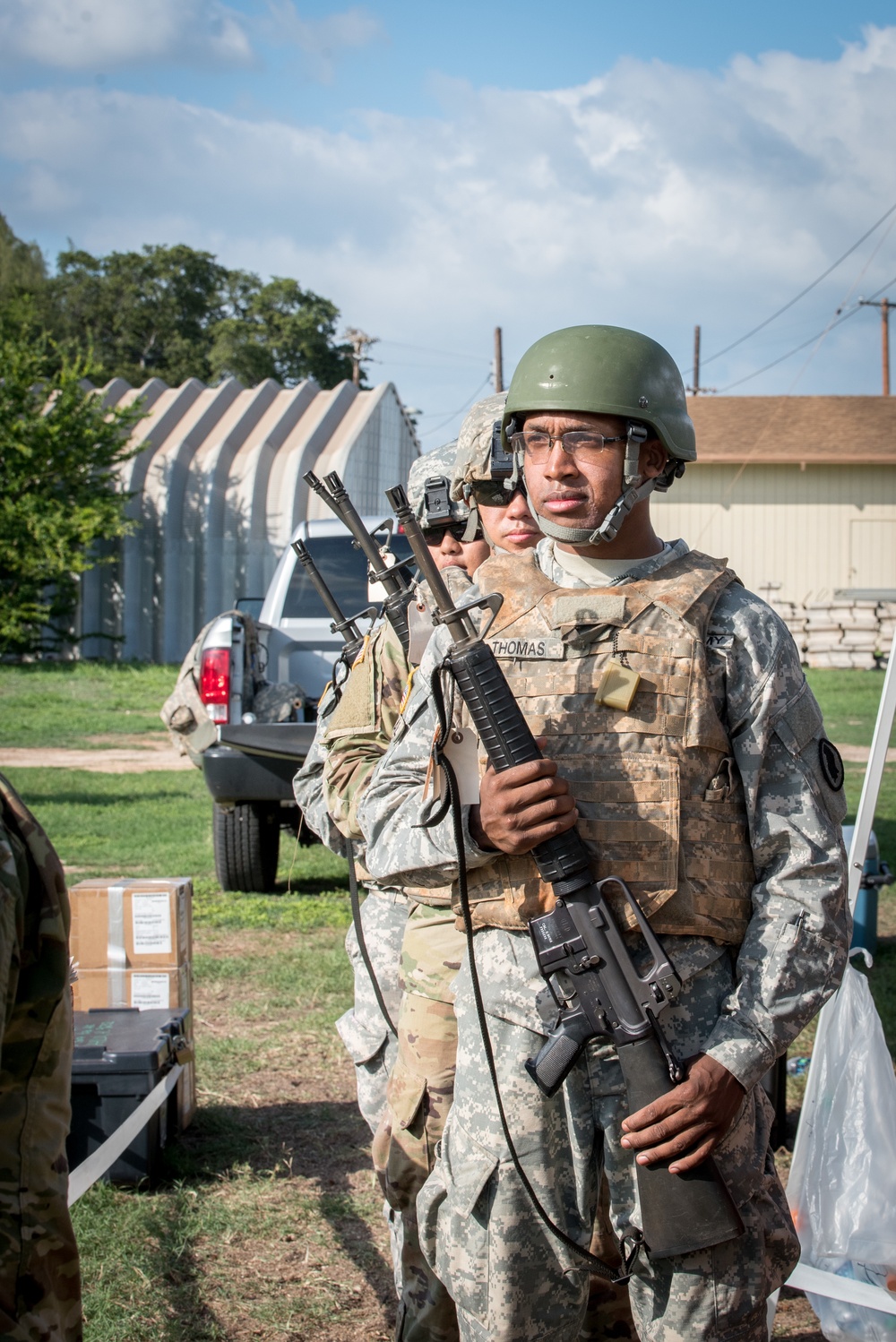 103rd Troop Command Conducts Individual Weapons Qualification