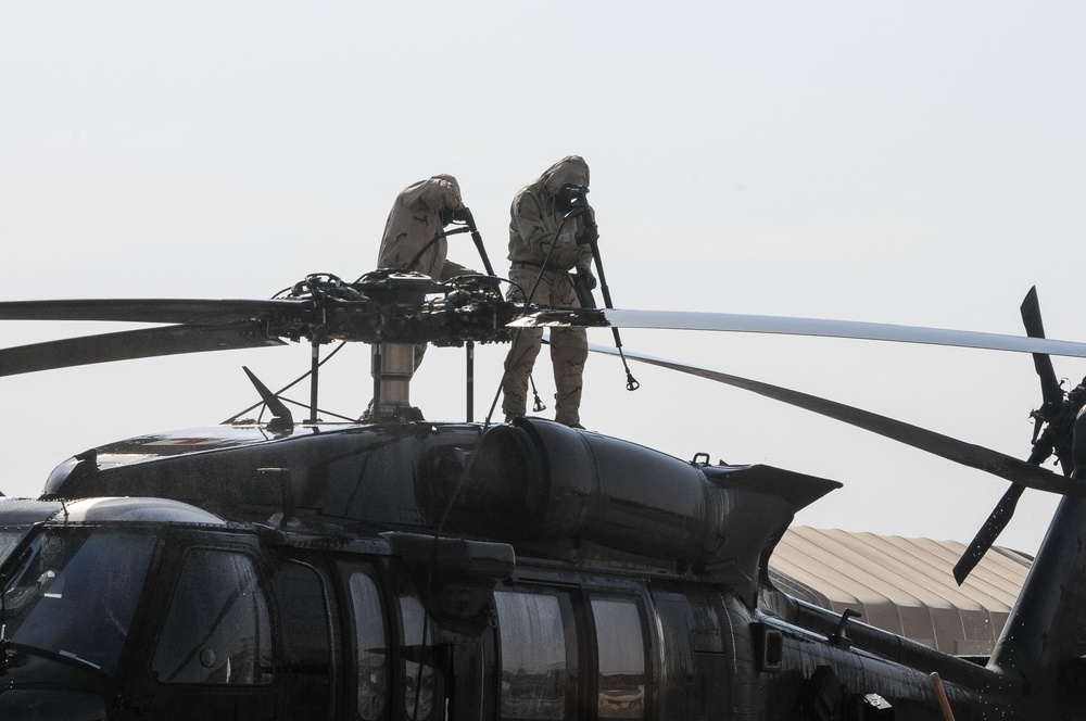 UH-60L Decon