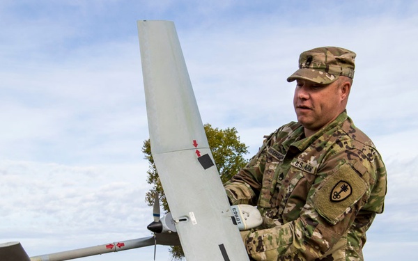 Army Reserve Soldiers take Raven by flight